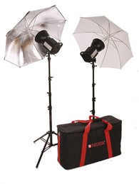 Paterson Tungsten Two Head Umbrella Kit 