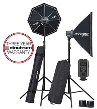 Elinchrom D-Lite RX One 2-Head Softbox Kit