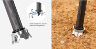 Leofoto FTP Rock Claw Tripod Feet (3 