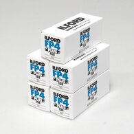Ilford FP4 Plus 120 5 Pack 