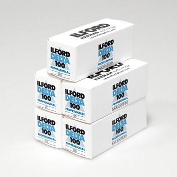 Ilford Delta 100 120 5 Pack 