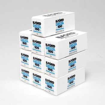 Ilford Delta 100 120 10 pack 