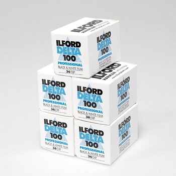 Ilford Delta 100 135-36 5 Pack 