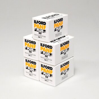 Ilford Pan F Plus 135-36 5 Pack 
