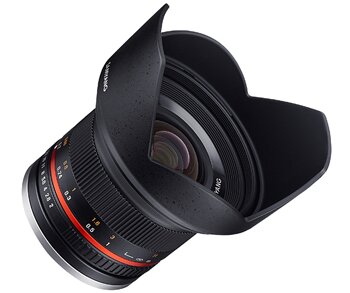 Samsung 12mm f2 Canon M black 