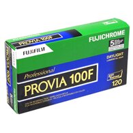 Fuji Provia 100F 120 Roll Film 5 Pack
