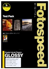 Fotospeed EG FineArt Test Pack 