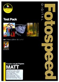Fotospeed EG FineArt Test Pack 